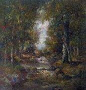 unknow artist River in a forest oil painting picture wholesale